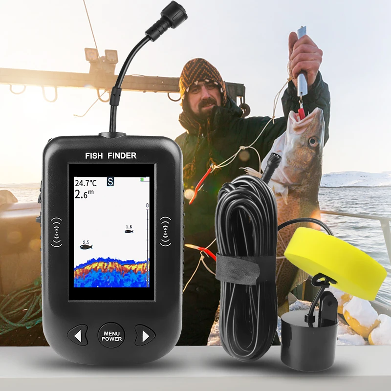 Erchang XF03 Fish Finders 45 D - Fish Finder Transducer ulasan dan harga