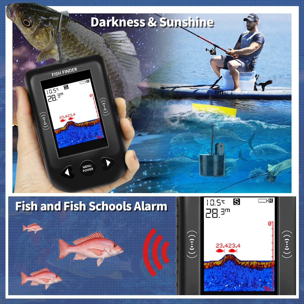 Erchang XF03 Fish Finders 45 D - Fish Finder Transducer ulasan dan harga